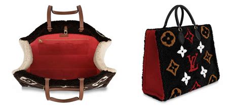 Louis Vuitton Teddy Limited Edition Shearling Bags F/W.